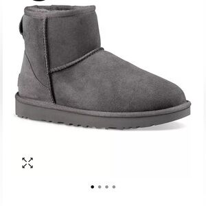 UGG Women's Classic II Mini Boots Gray Size 10